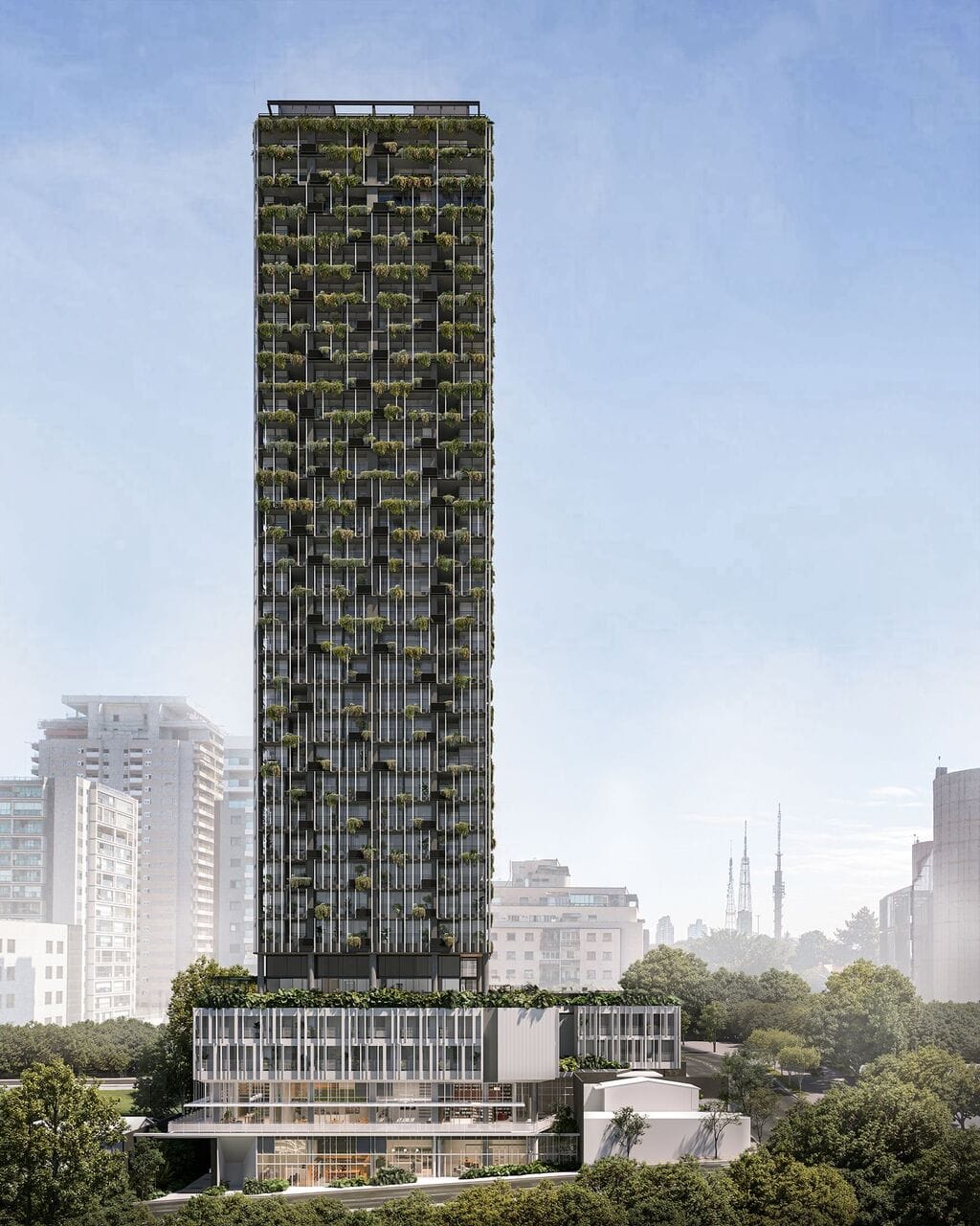 Apartamento à venda 2 Quartos 1 Suite 1 Vaga 86.76M² Pinheiros São Paulo - SP | Oscar 2525 - Residencial