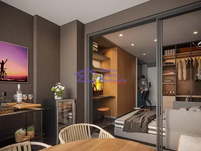 Studio 1 quarto e 1 banheiro, à venda, no bairro Quarta Parada em São Paulo