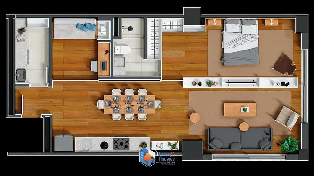 Apartamento, 1 quarto, 97 m² - Foto 26