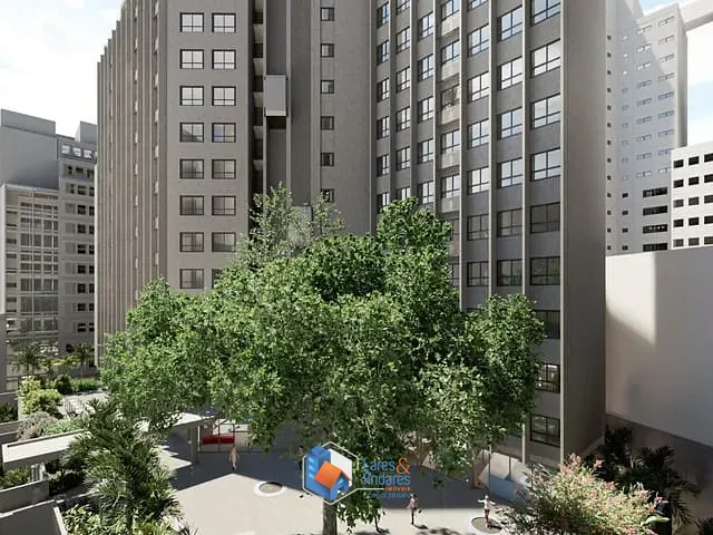 Studio 1 quarto e 2 banheiros, à venda, no bairro República em São Paulo