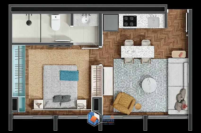 Apartamento, 1 quarto, 74 m² - Foto 24