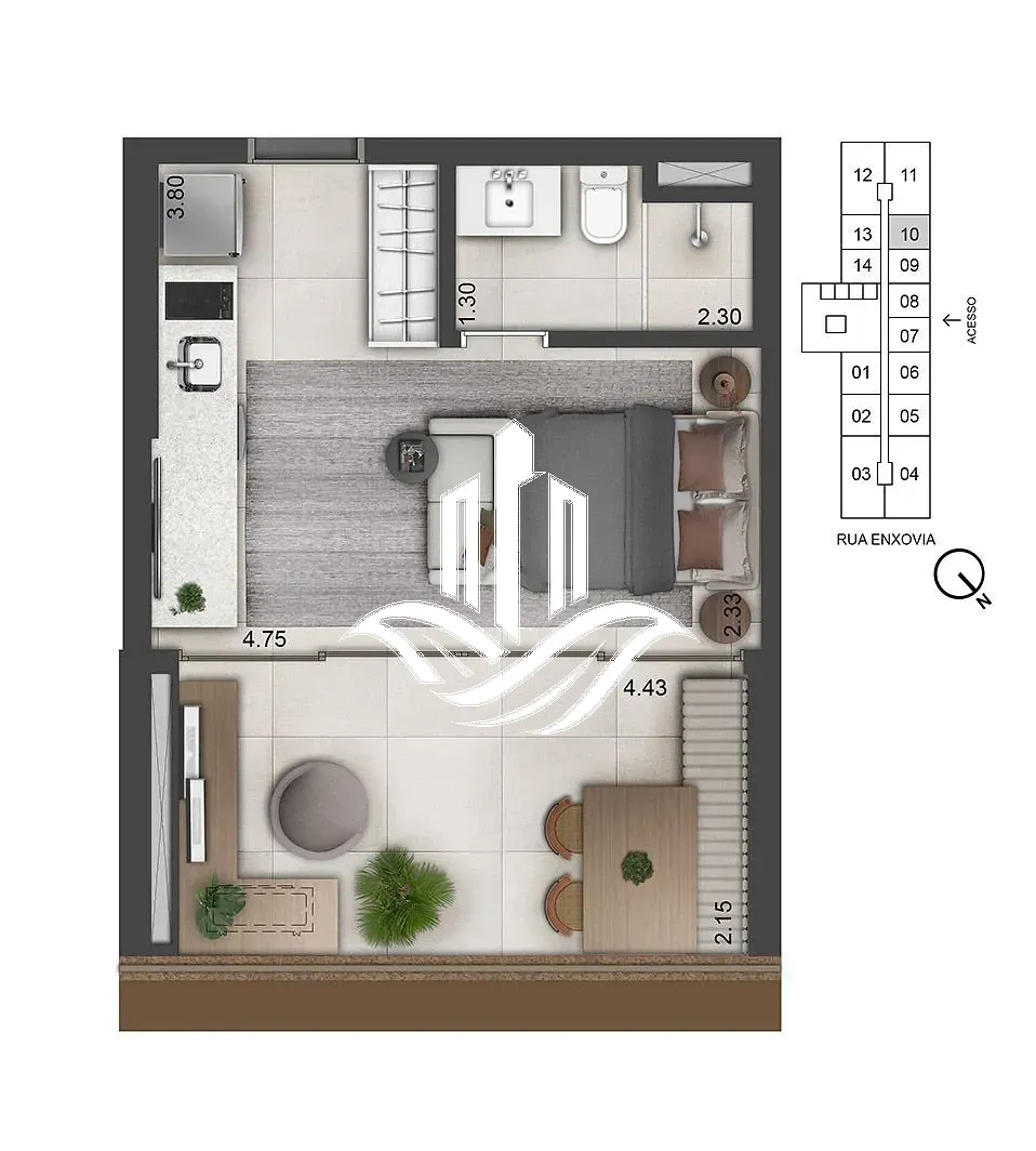 Apartamento, 2 quartos, 169 m² - Foto 24
