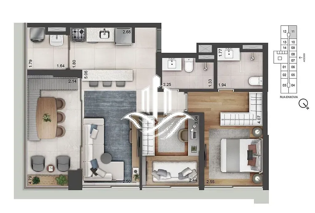 Apartamento, 2 quartos, 169 m² - Foto 26