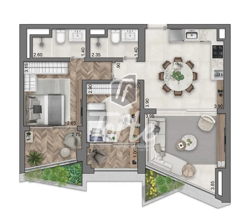 Apartamento, 3 quartos, 162 m² - Foto 29
