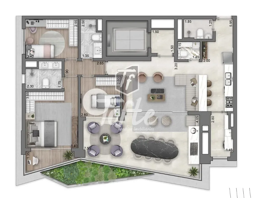 Apartamento, 3 quartos, 162 m² - Foto 30