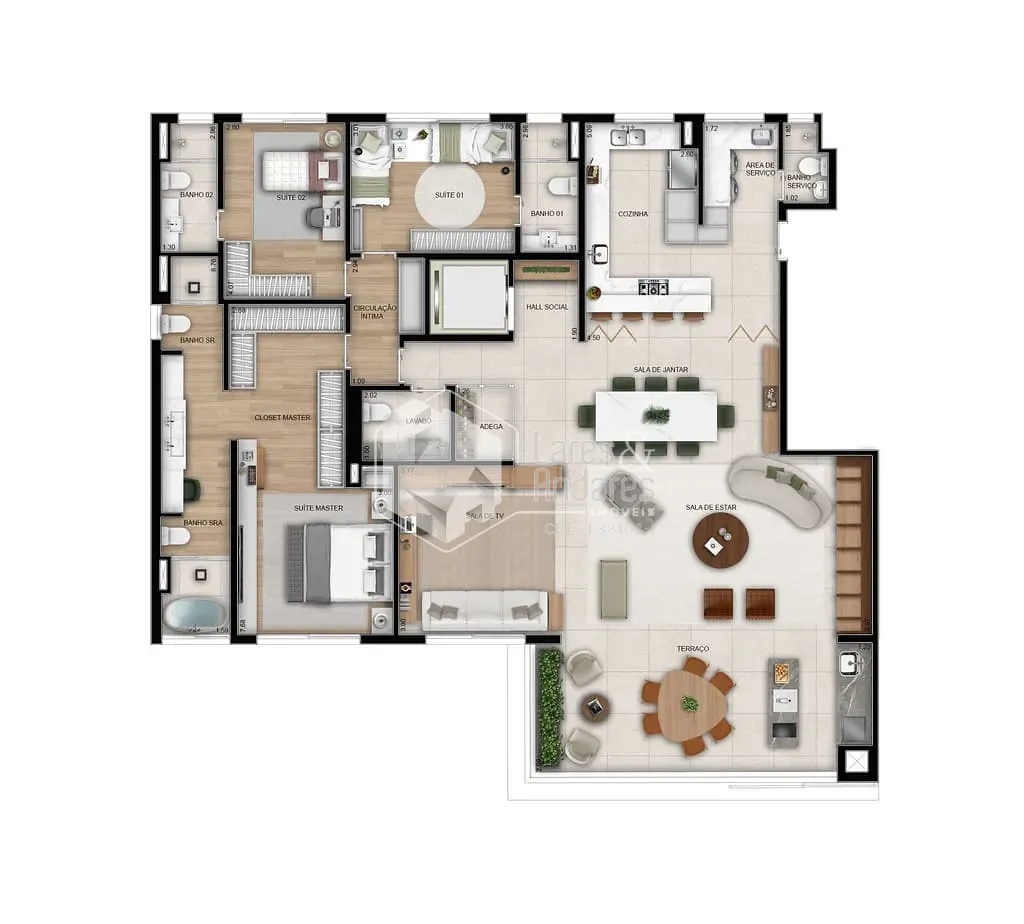 Apartamento, 4 quartos, 324 m² - Foto 21