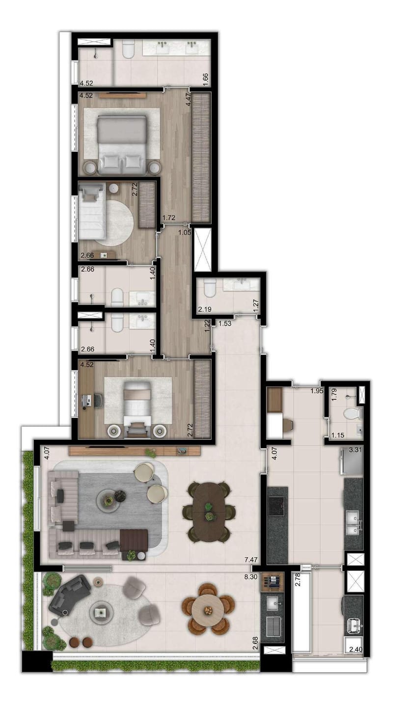 Cobertura à venda com 3 quartos, 319m² - Foto 24