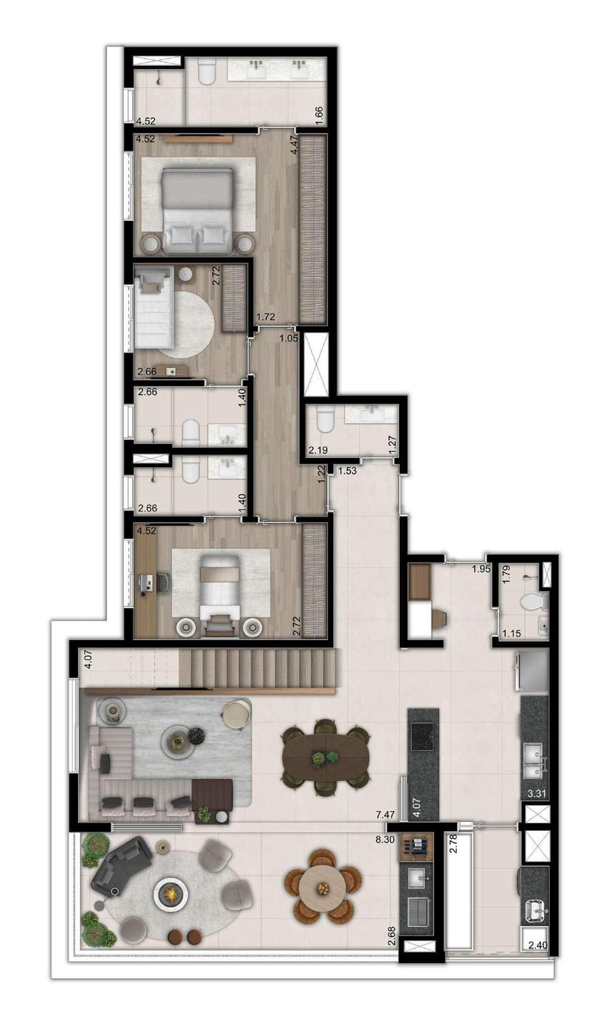 Cobertura à venda com 3 quartos, 319m² - Foto 31