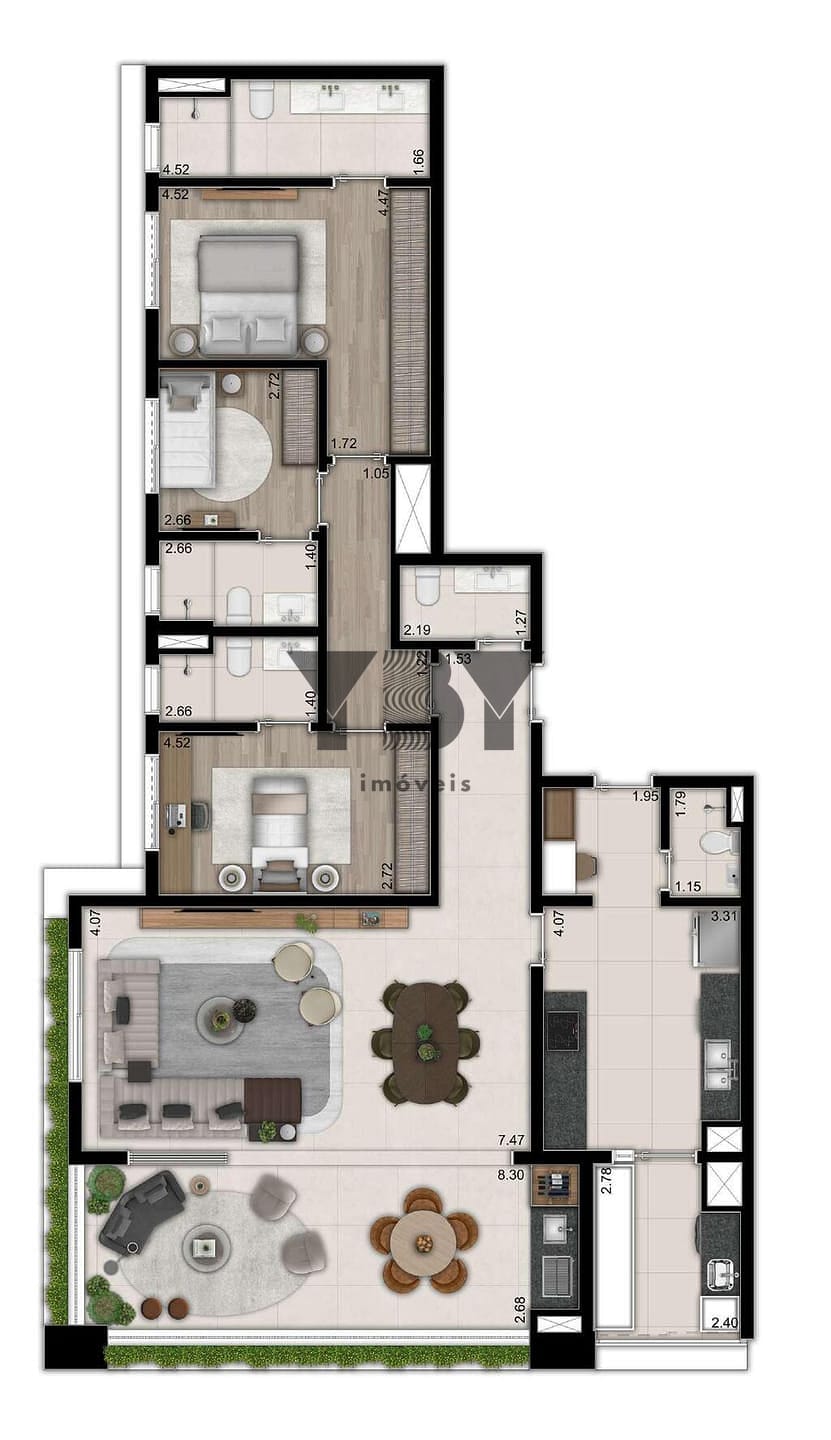Cobertura à venda com 3 quartos, 319m² - Foto 24