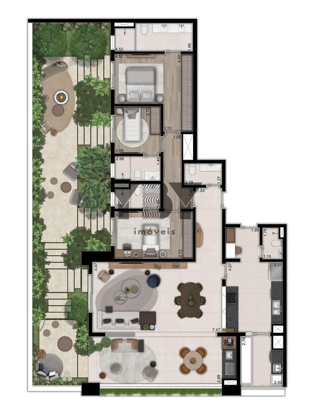 Cobertura à venda com 3 quartos, 319m² - Foto 29