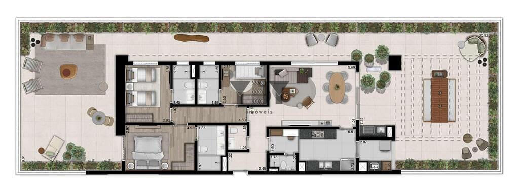 Cobertura à venda com 3 quartos, 319m² - Foto 30