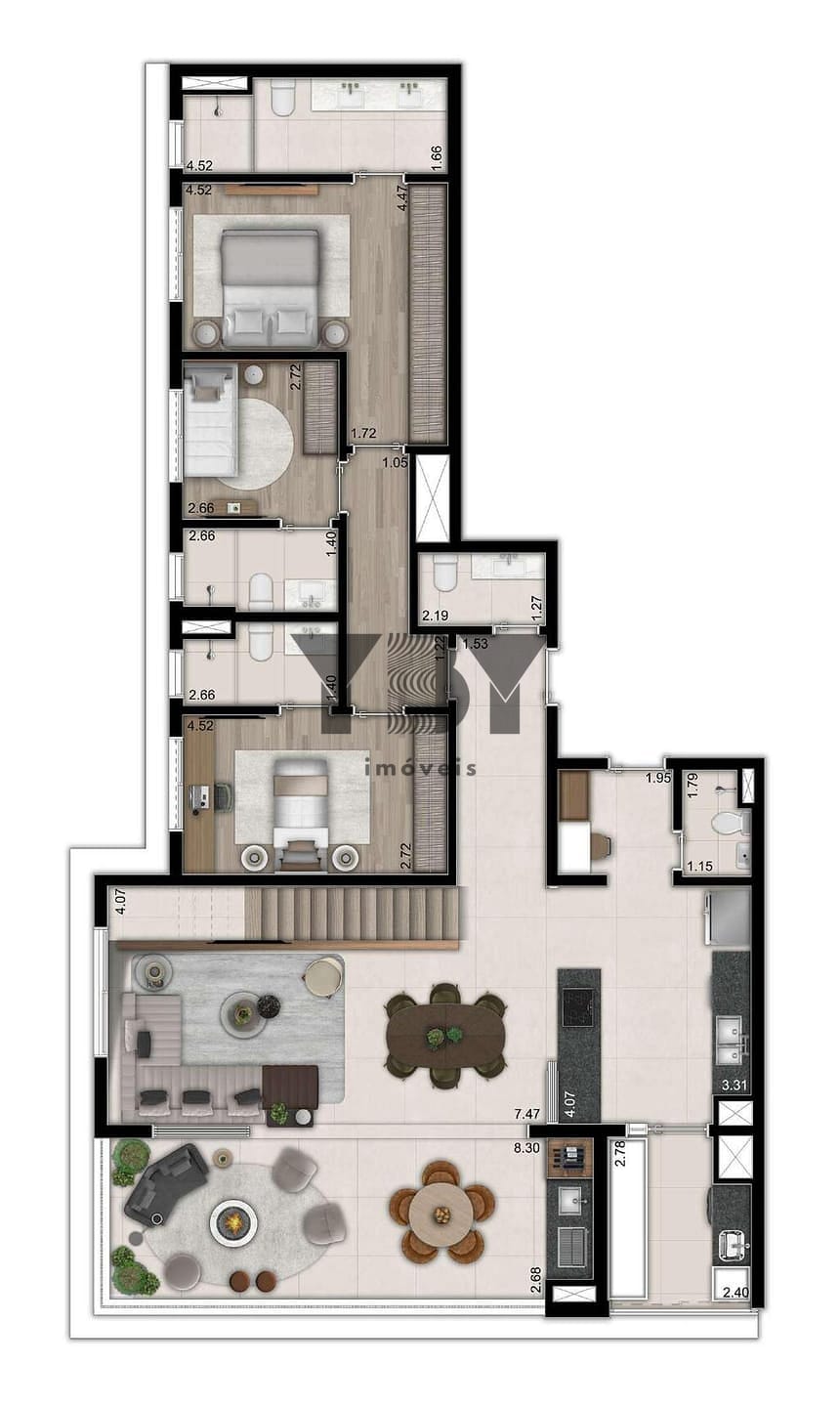Cobertura à venda com 3 quartos, 319m² - Foto 31