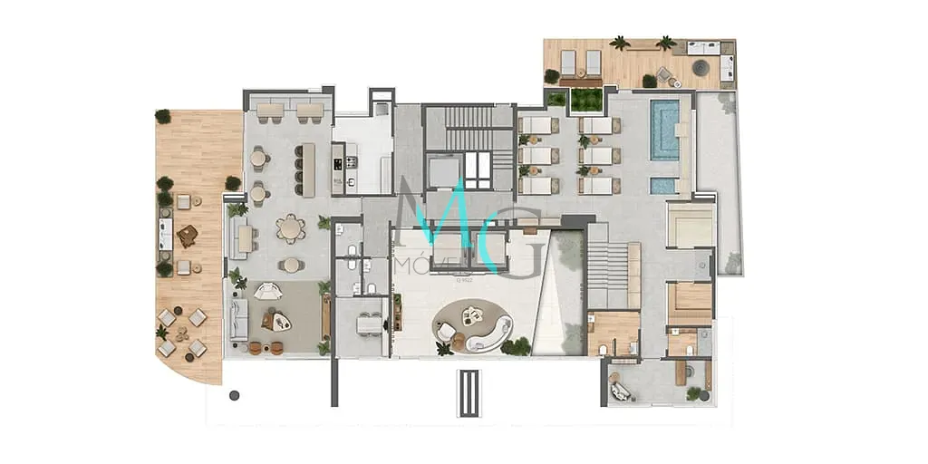 Apartamento, 4 quartos, 194 m² - Foto 55