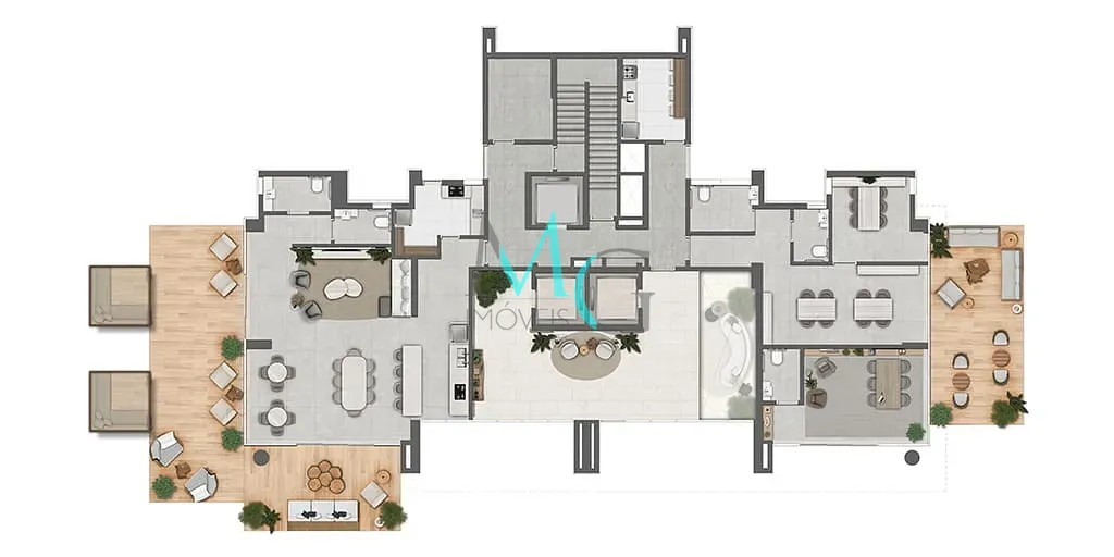Apartamento, 4 quartos, 194 m² - Foto 57