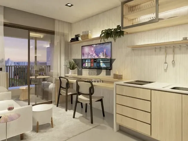 Studio 1 quarto e 1 banheiro, à venda, no bairro Vila Clementino em São Paulo