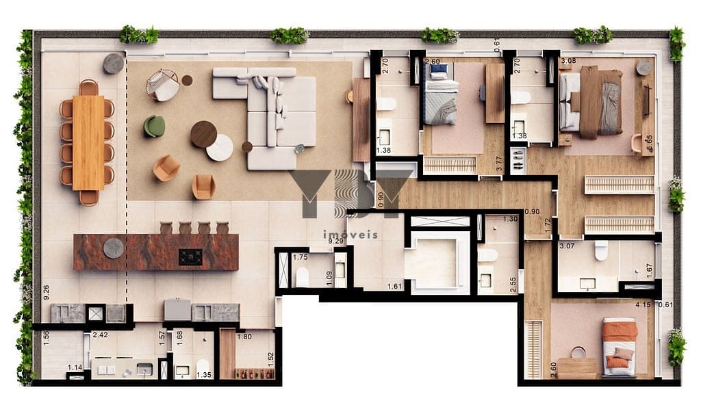 Apartamento à venda com 4 quartos, 364m² - Foto 27