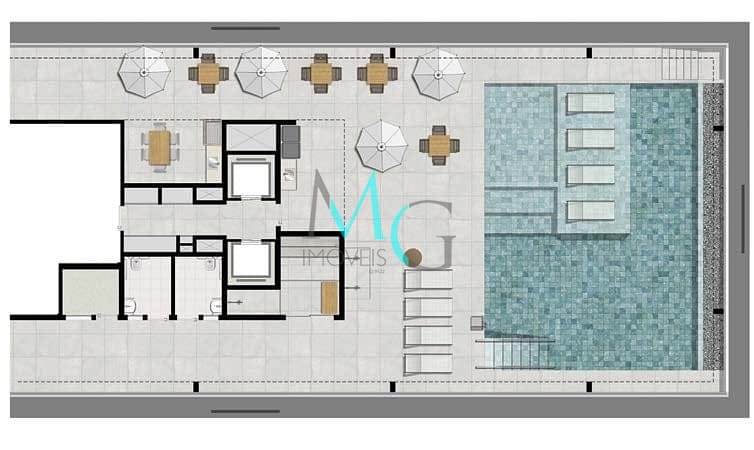 Cobertura à venda com 2 quartos, 100m² - Foto 27