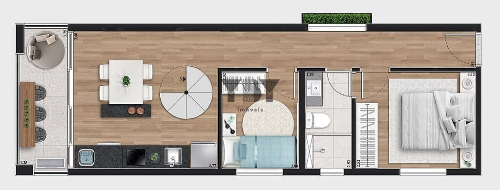 Cobertura à venda com 2 quartos, 95m² - Foto 32