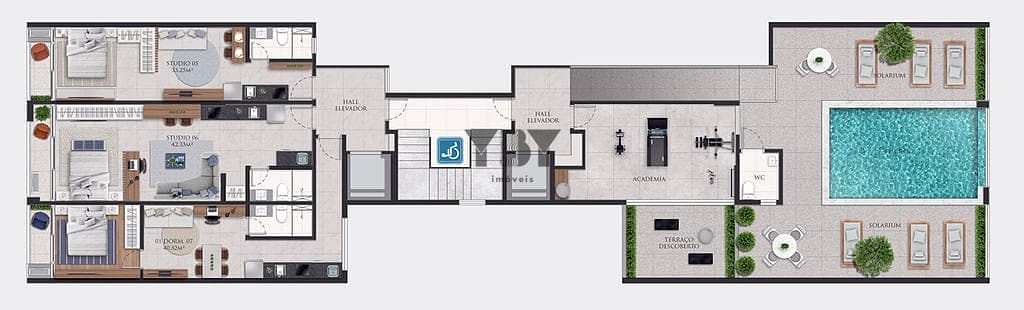 Cobertura à venda com 2 quartos, 119m² - Foto 18