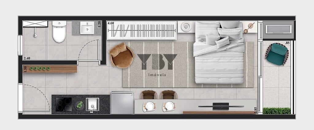 Cobertura à venda com 2 quartos, 119m² - Foto 21