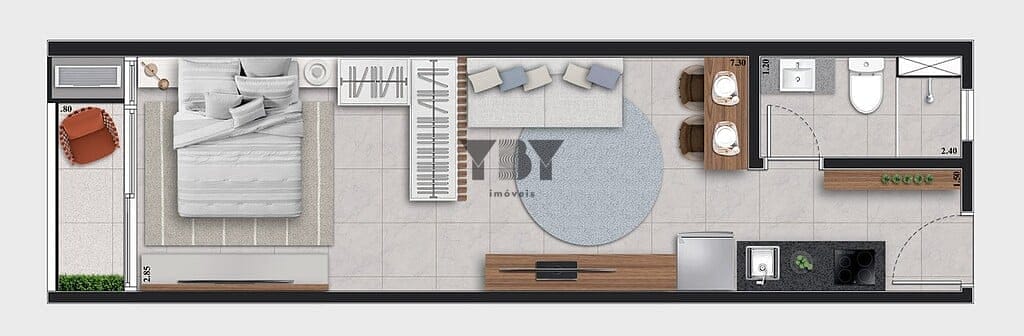 Cobertura à venda com 2 quartos, 119m² - Foto 24