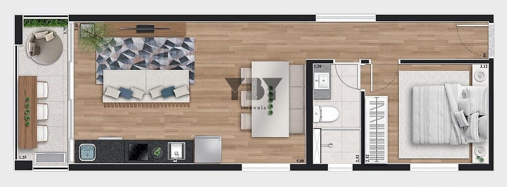 Cobertura à venda com 2 quartos, 119m² - Foto 29