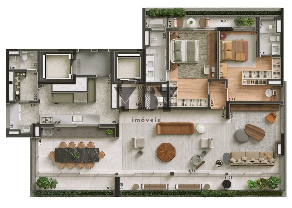 Apartamento, 3 quartos, 207 m² - Foto 25