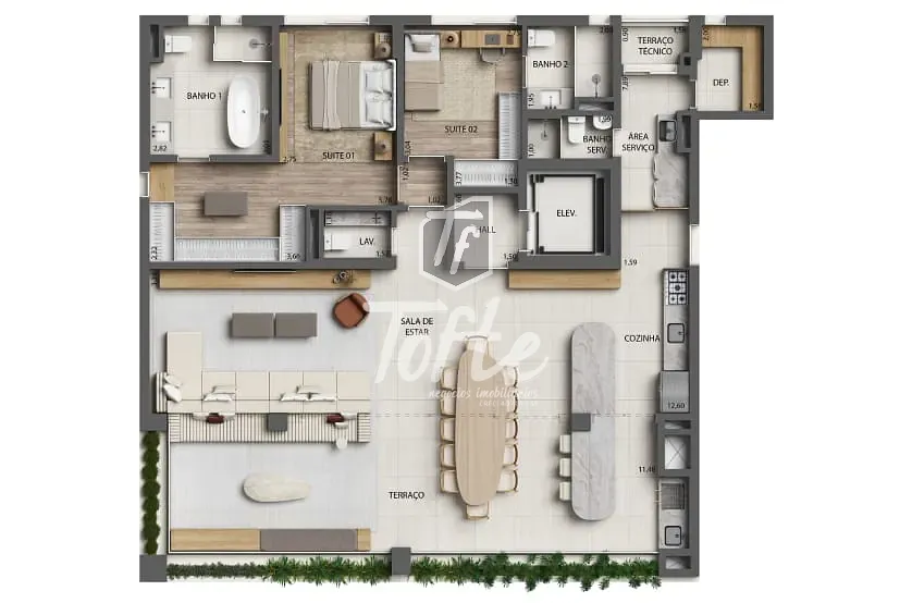 Apartamento, 3 quartos, 173 m² - Foto 6