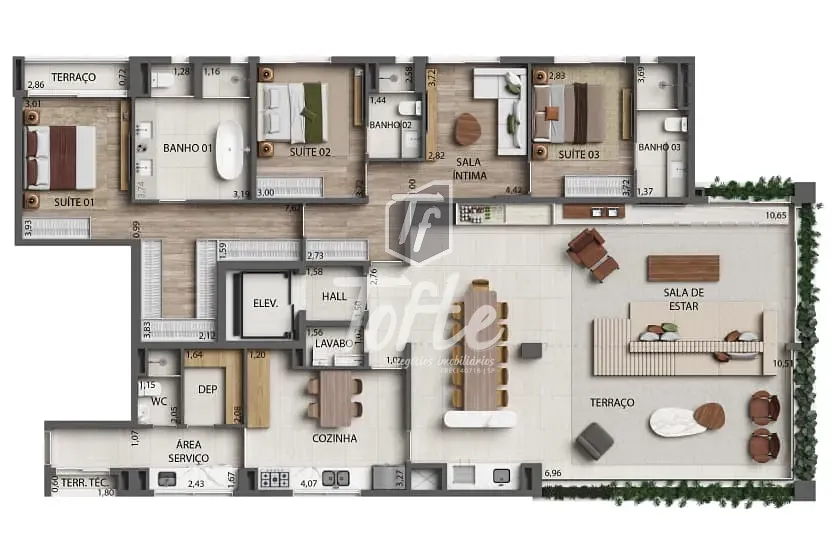 Apartamento, 3 quartos, 173 m² - Foto 10