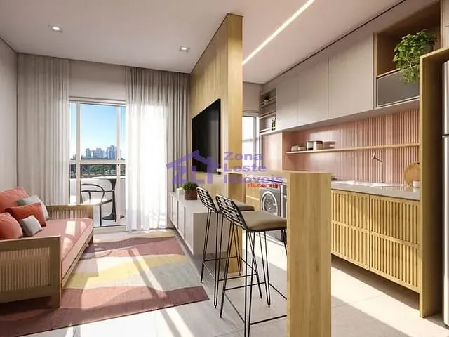 Apartamento 3 quartos e 2 banheiros, à venda, no bairro Vila Tolstoi em São Paulo