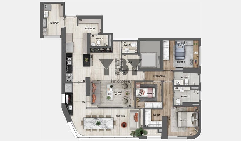 Cobertura à venda com 3 quartos, 213m² - Foto 45