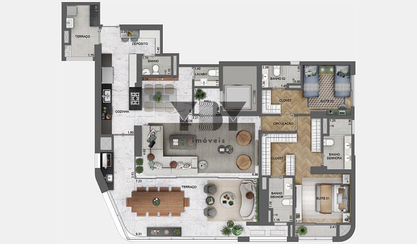 Cobertura à venda com 3 quartos, 213m² - Foto 48