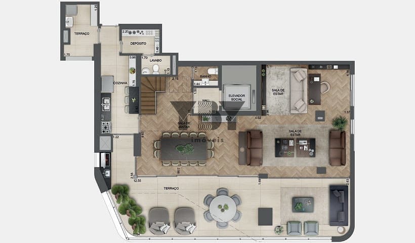 Cobertura à venda com 3 quartos, 213m² - Foto 55