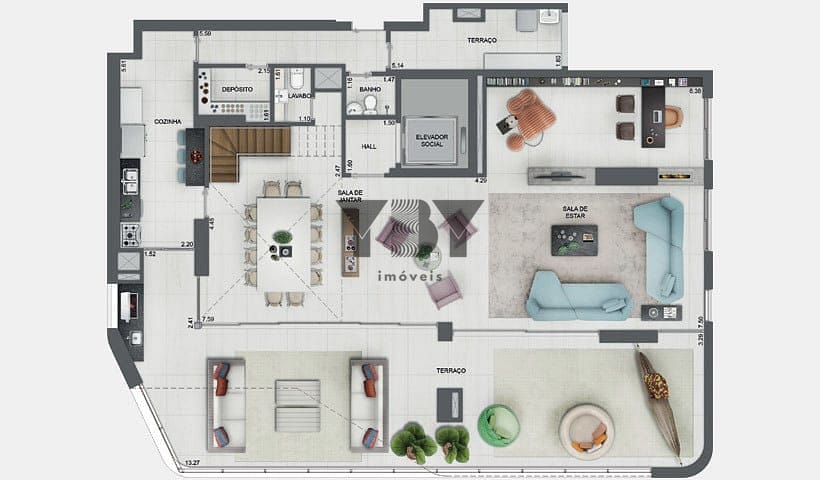Cobertura à venda com 3 quartos, 213m² - Foto 59