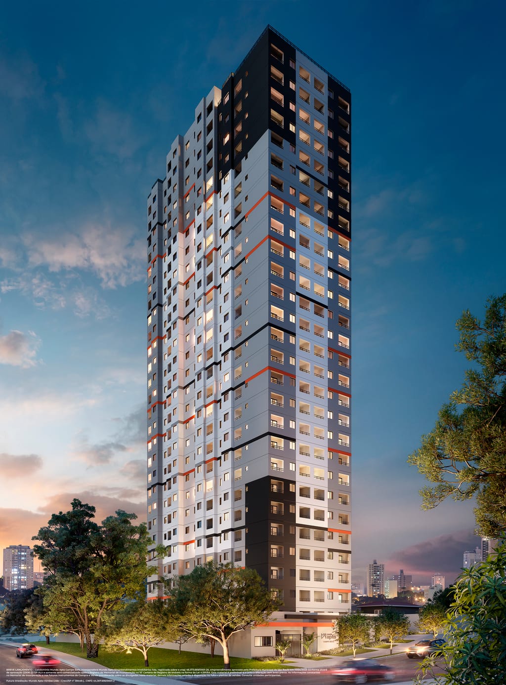 Cobertura Horizontal à venda 2 Quartos 67.98M² Campo Belo São Paulo - SP | Mundo Apto Campo Belo - Residencial