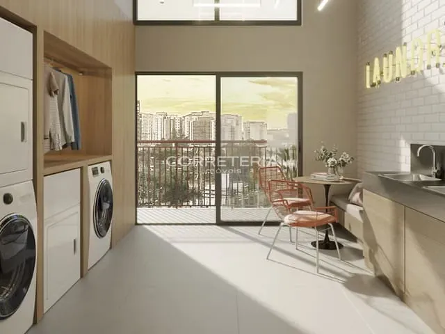 Studio 1 quarto e 1 banheiro, à venda, no bairro Campo Belo em São Paulo
