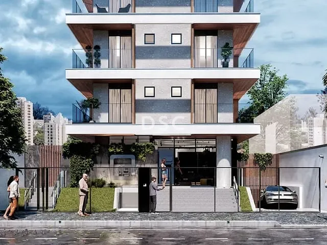 Studio 1 quarto e 1 banheiro, à venda, no bairro Alto da XV em Curitiba