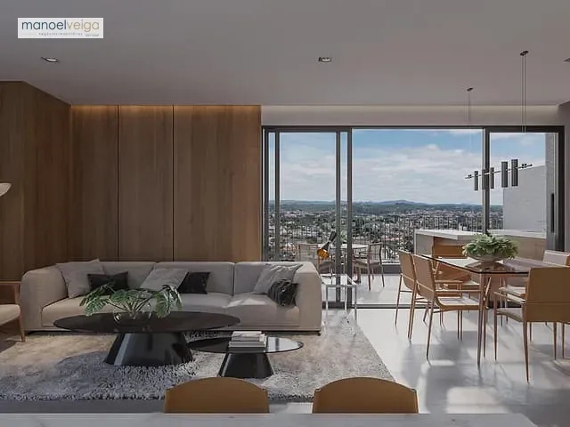 Apartamento 3 quartos e 4 banheiros, à venda, no bairro Cabral em Curitiba