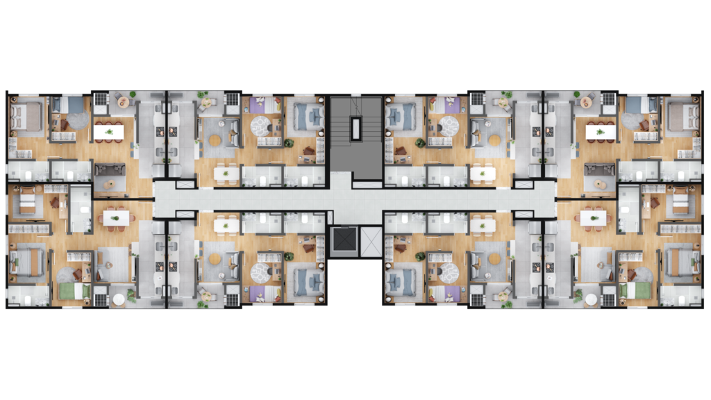 Apartamento à venda com 3 quartos, 64m² - Foto 22
