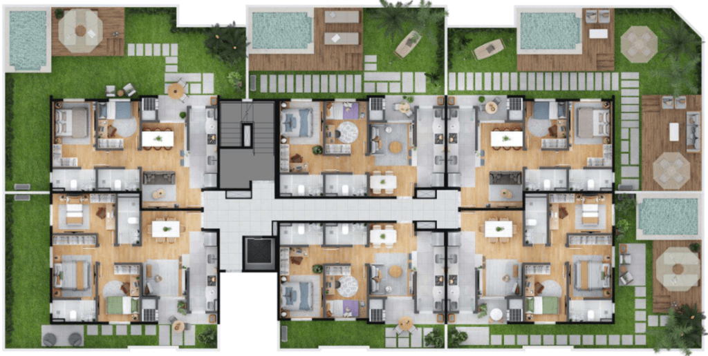 Apartamento à venda com 3 quartos, 64m² - Foto 20
