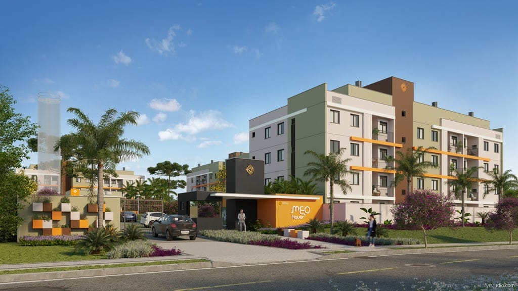 Apartamento à venda com 3 quartos, 64m² - Foto 3