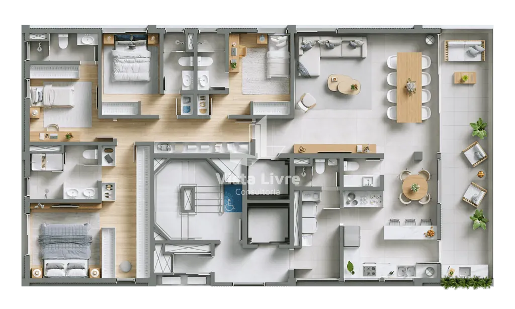 Apartamento, 4 quartos, 217 m² - Foto 20
