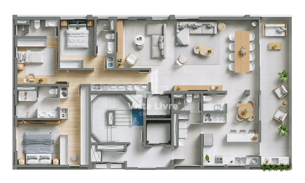 Apartamento, 4 quartos, 217 m² - Foto 21