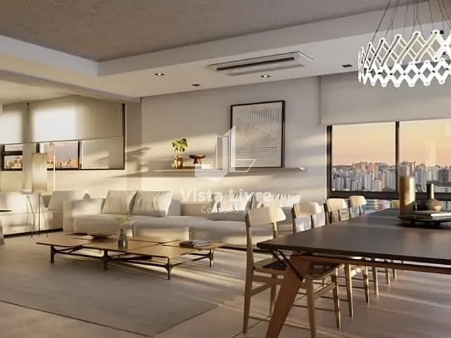 Apartamento com 192m² 4 quartos e 6 banheiros, à venda, no bairro Vila Olímpia em São Paulo