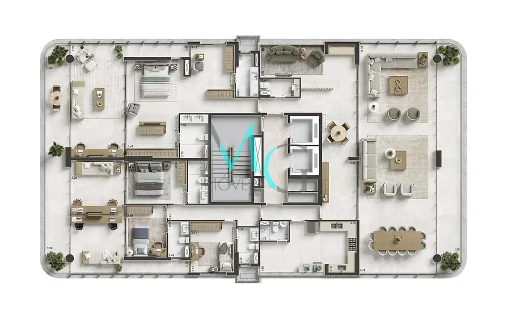 Apartamento, 3 quartos, 304 m² - Foto 23