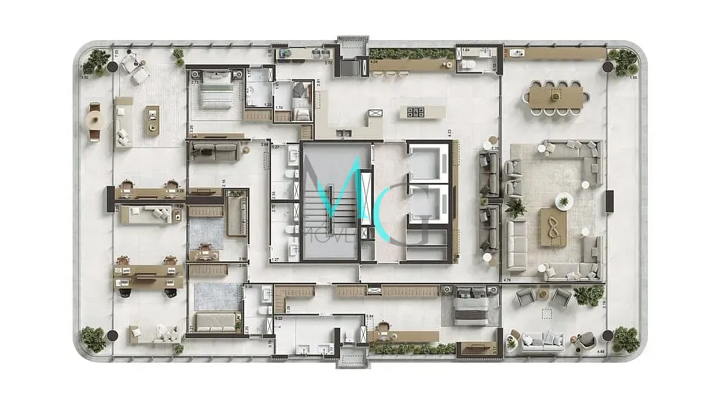 Apartamento, 3 quartos, 172 m² - Foto 22