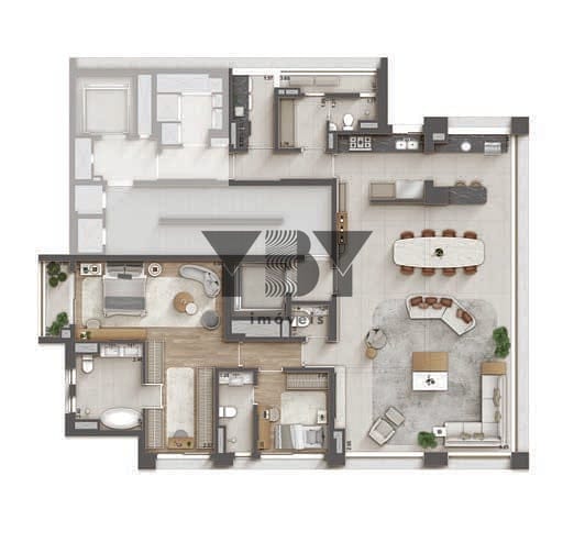 Apartamento, 3 quartos, 178 m² - Foto 20