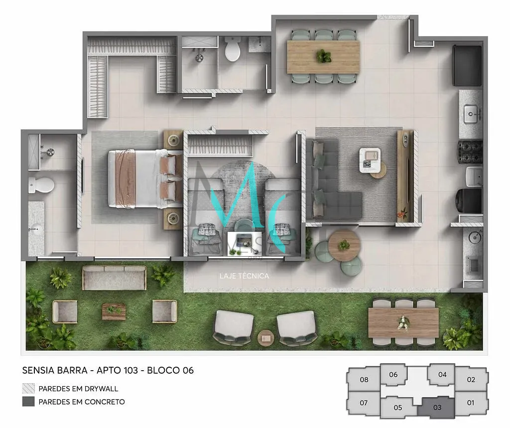 Apartamento, 3 quartos, 117 m² - Foto 23