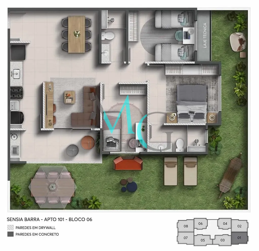 Apartamento, 3 quartos, 117 m² - Foto 24