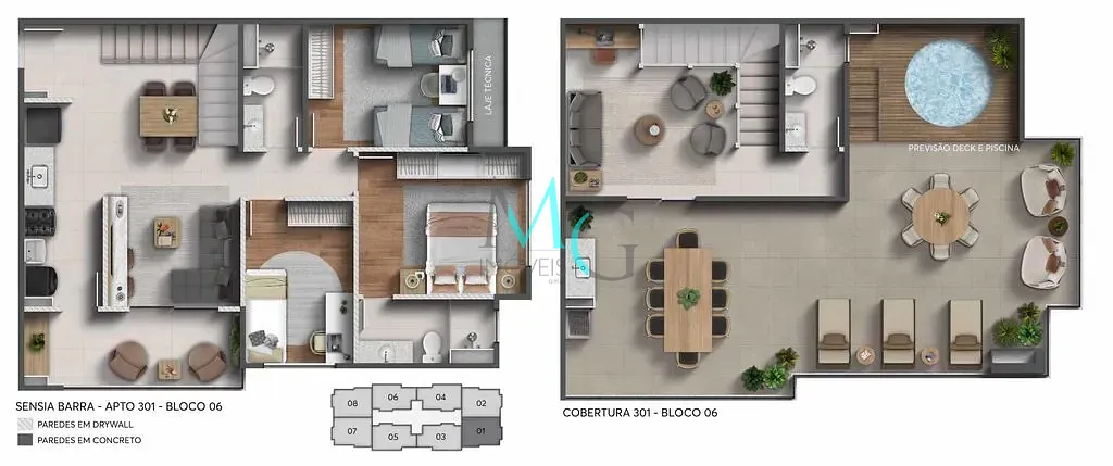 Cobertura, 3 quartos, 141 m² - Foto 26